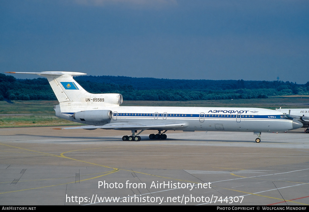 Aircraft Photo of UN-85589 | Tupolev Tu-154B-2 | Aeroflot | AirHistory.net #744307