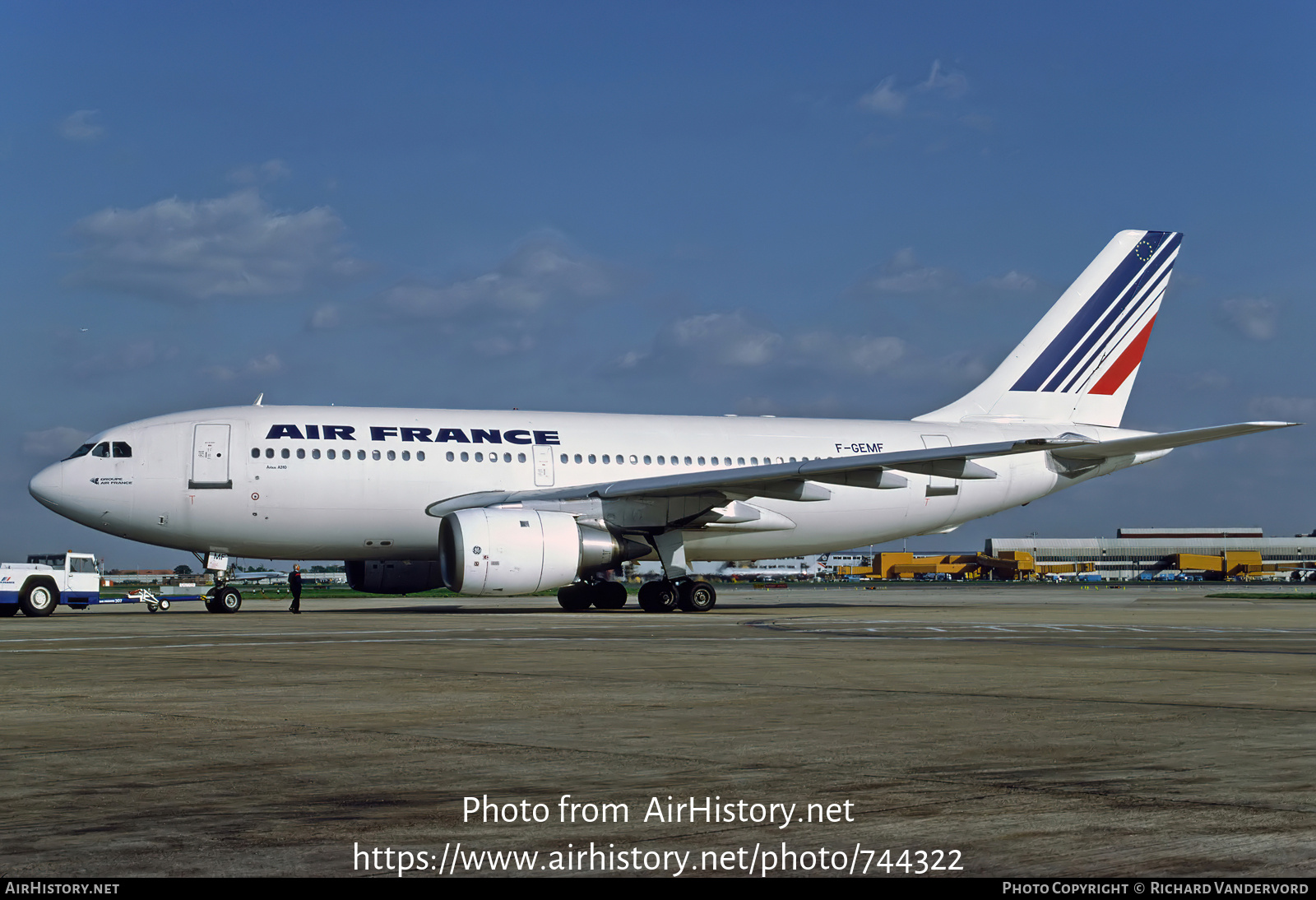 Aircraft Photo of F-GEMF | Airbus A310-203 | Air France | AirHistory.net #744322