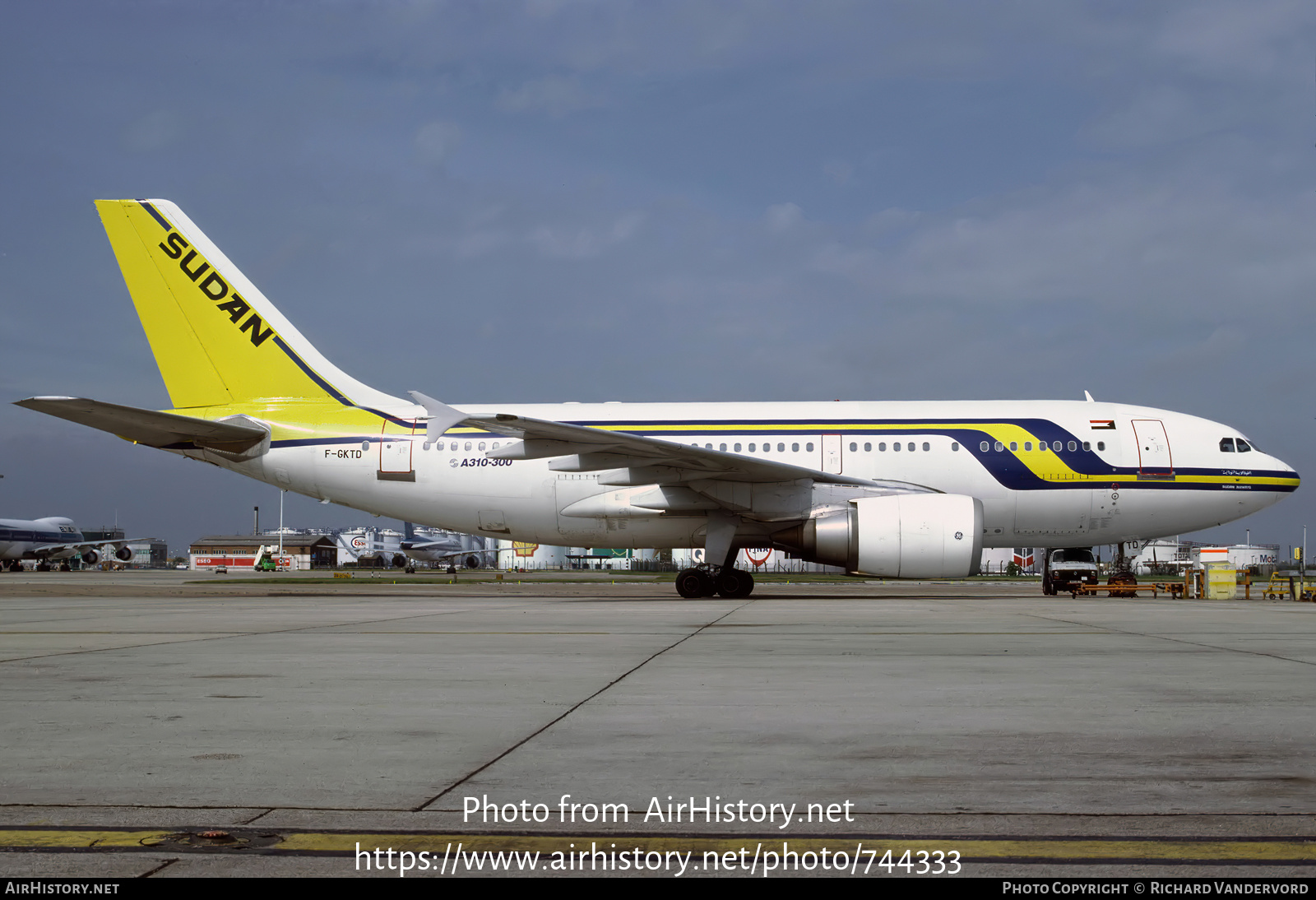 Aircraft Photo of F-GKTD | Airbus A310-304 | Sudan Airways | AirHistory.net #744333