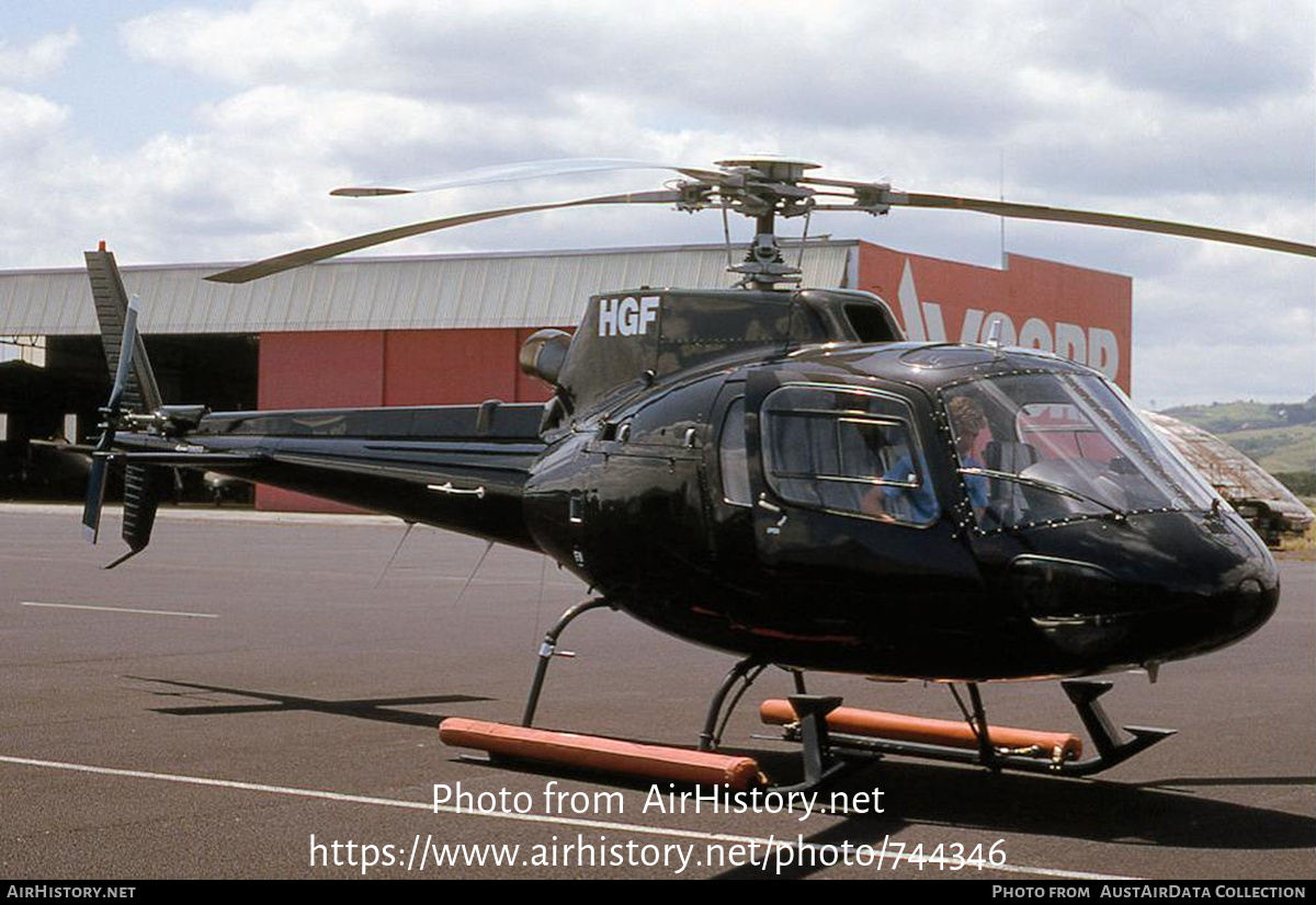 Aircraft Photo of ZK-HGF / HGF | Aerospatiale AS-350B-2 Ecureuil | AirHistory.net #744346