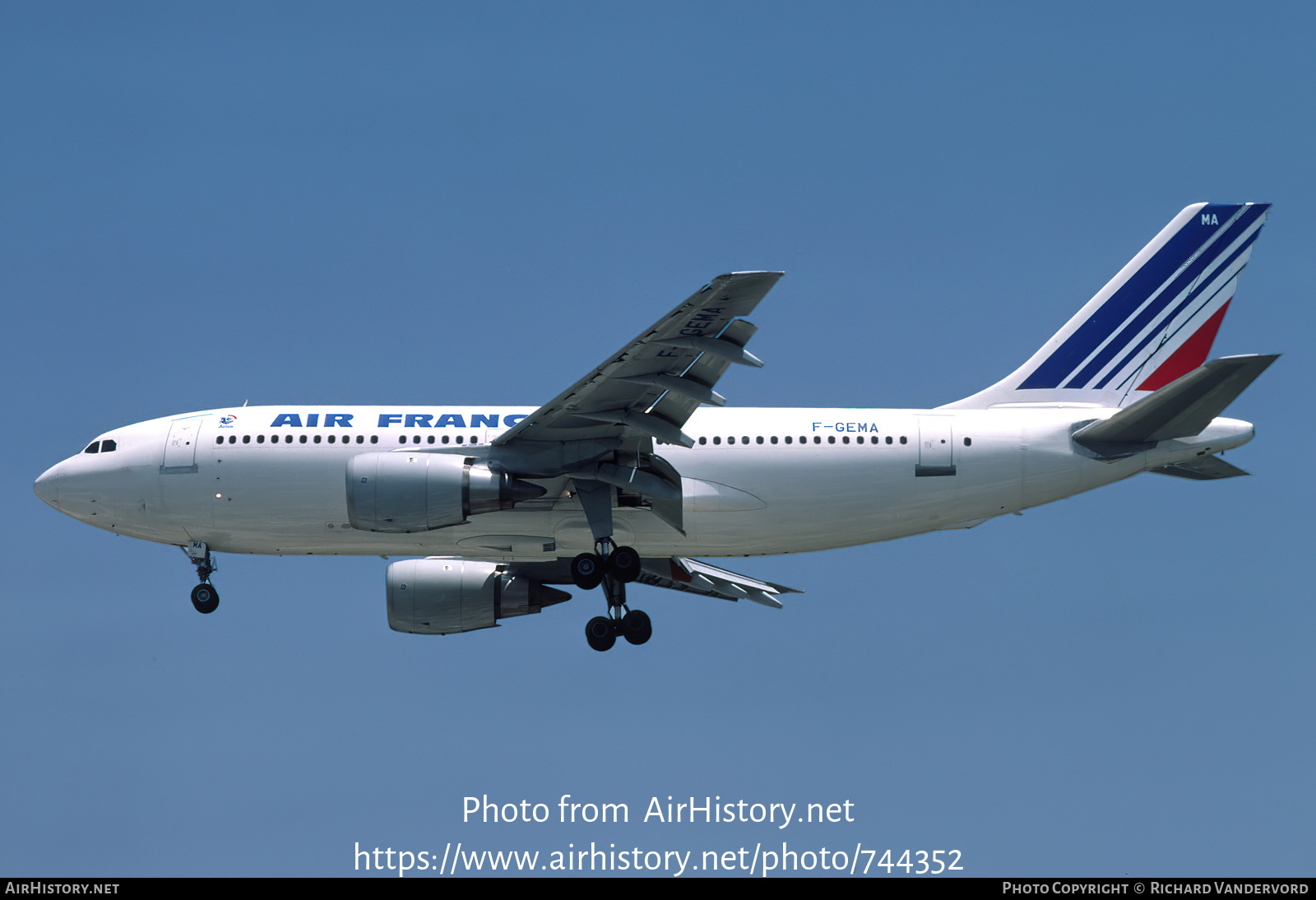 Aircraft Photo of F-GEMA | Airbus A310-203 | Air France | AirHistory.net #744352