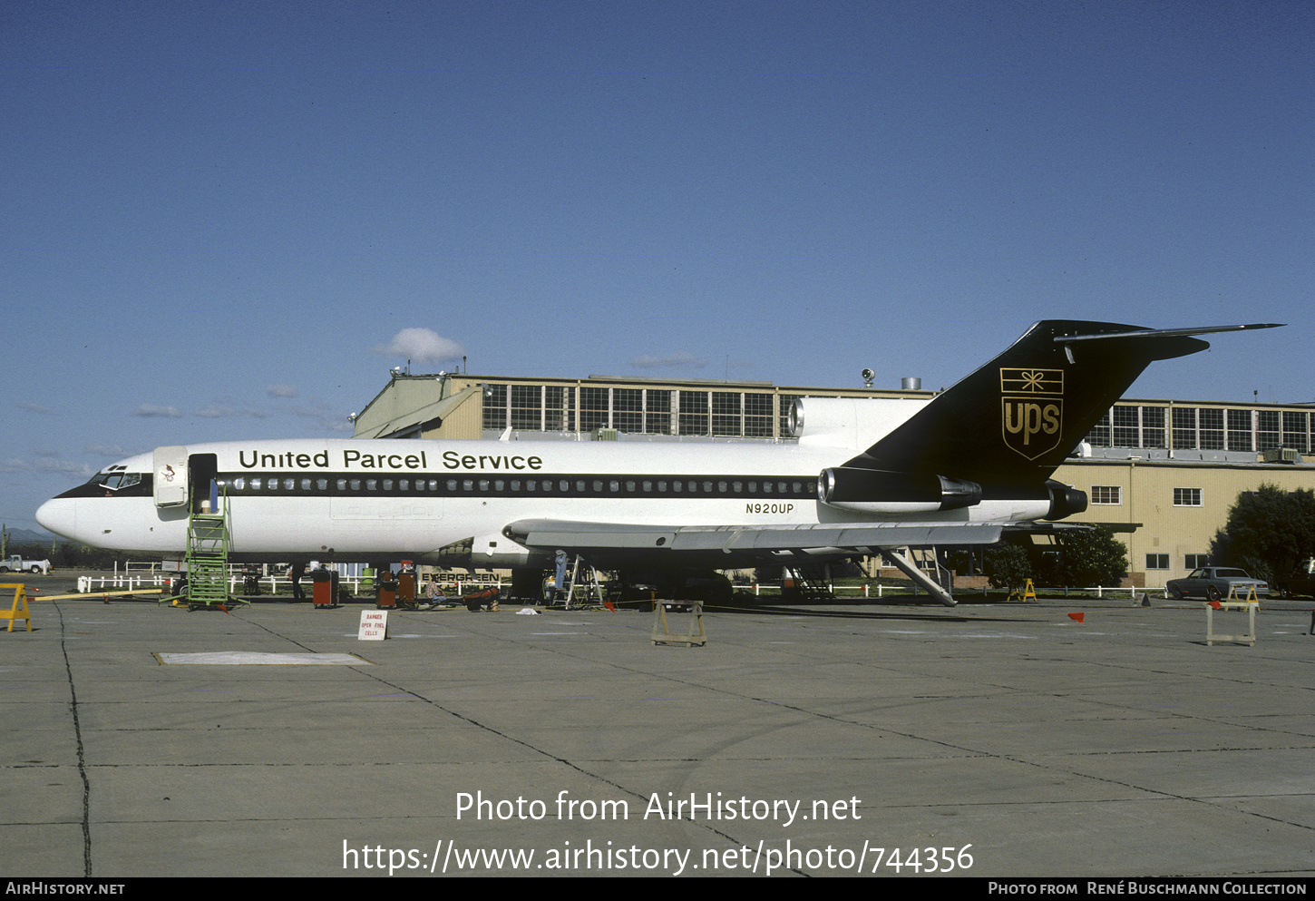 Aircraft Photo of N920UP | Boeing 727-180C | United Parcel Service - UPS | AirHistory.net #744356