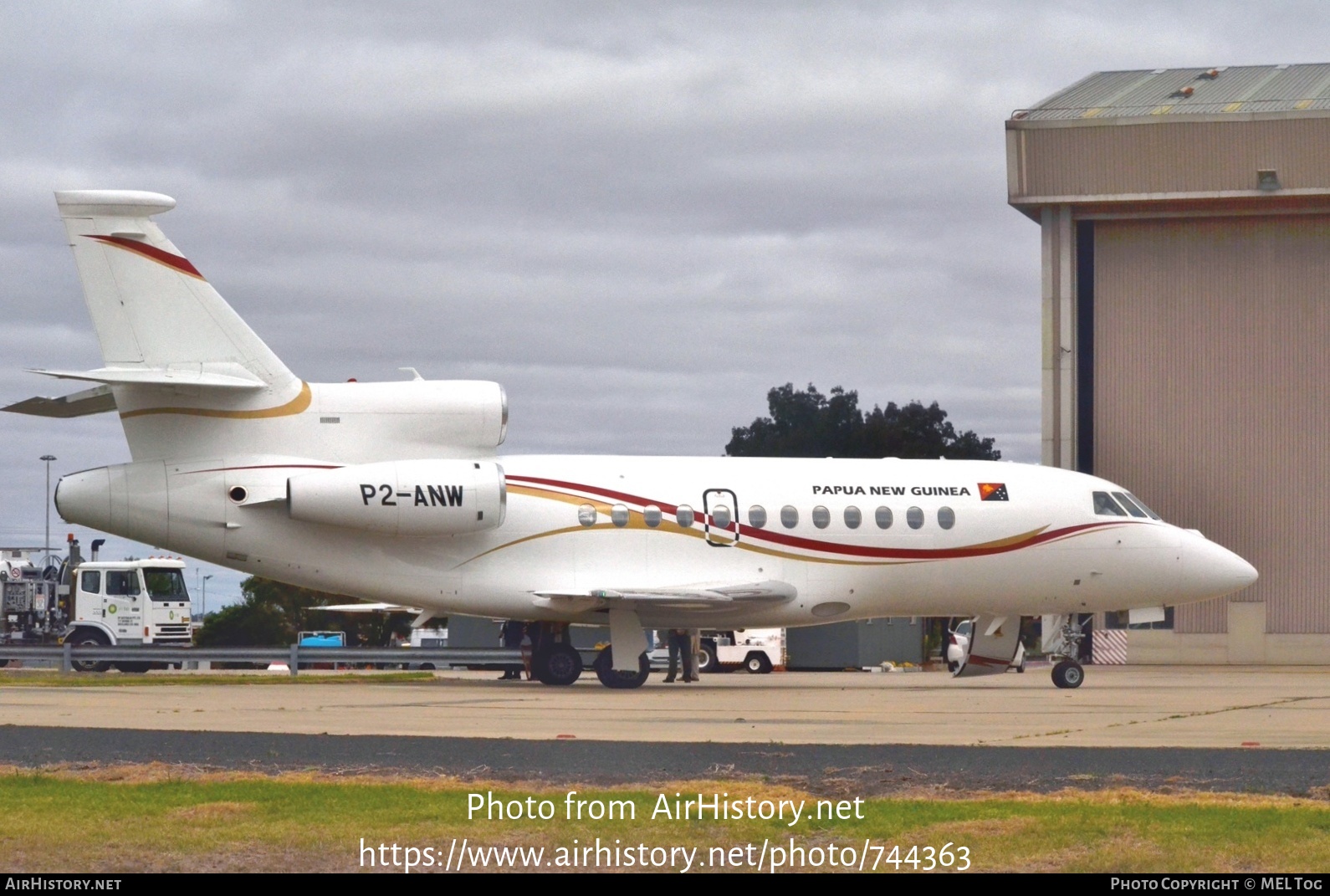 Aircraft Photo of P2-ANW | Dassault Falcon 900EX | Papua New Guinea Government | AirHistory.net #744363