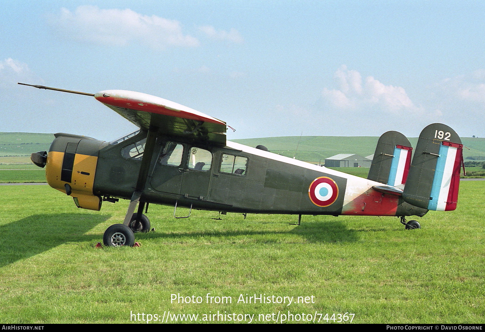 Aircraft Photo of G-BKPT | Max Holste MH.1521M Broussard | France - Air Force | AirHistory.net #744367