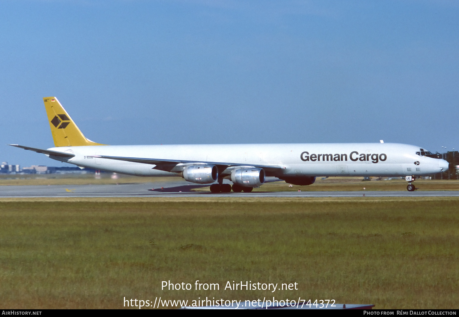 Aircraft Photo of D-ADUE | McDonnell Douglas DC-8-73AF | German Cargo | AirHistory.net #744372