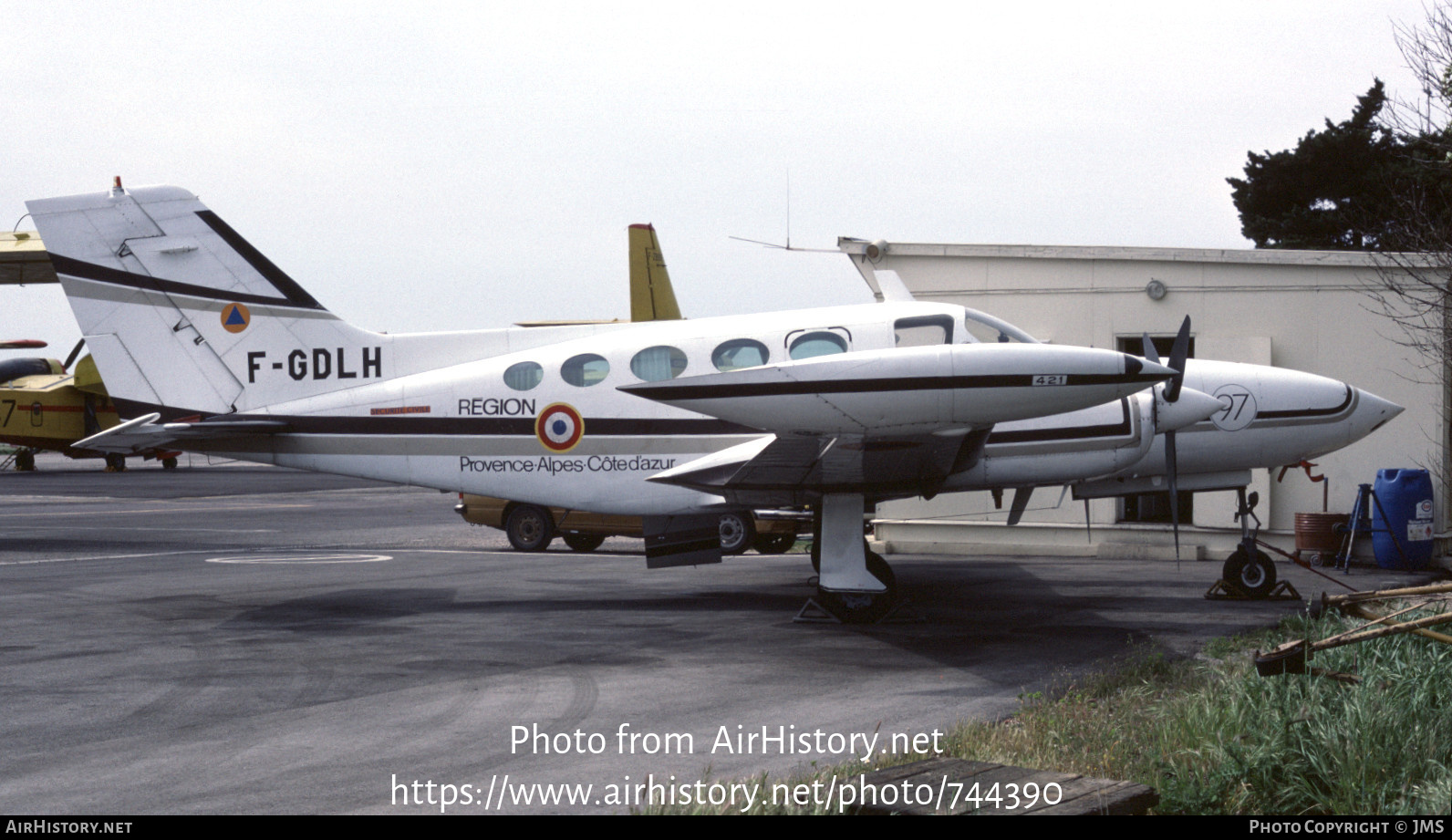 Aircraft Photo of F-GDLH | Cessna 421B Golden Eagle | Sécurité Civile | AirHistory.net #744390