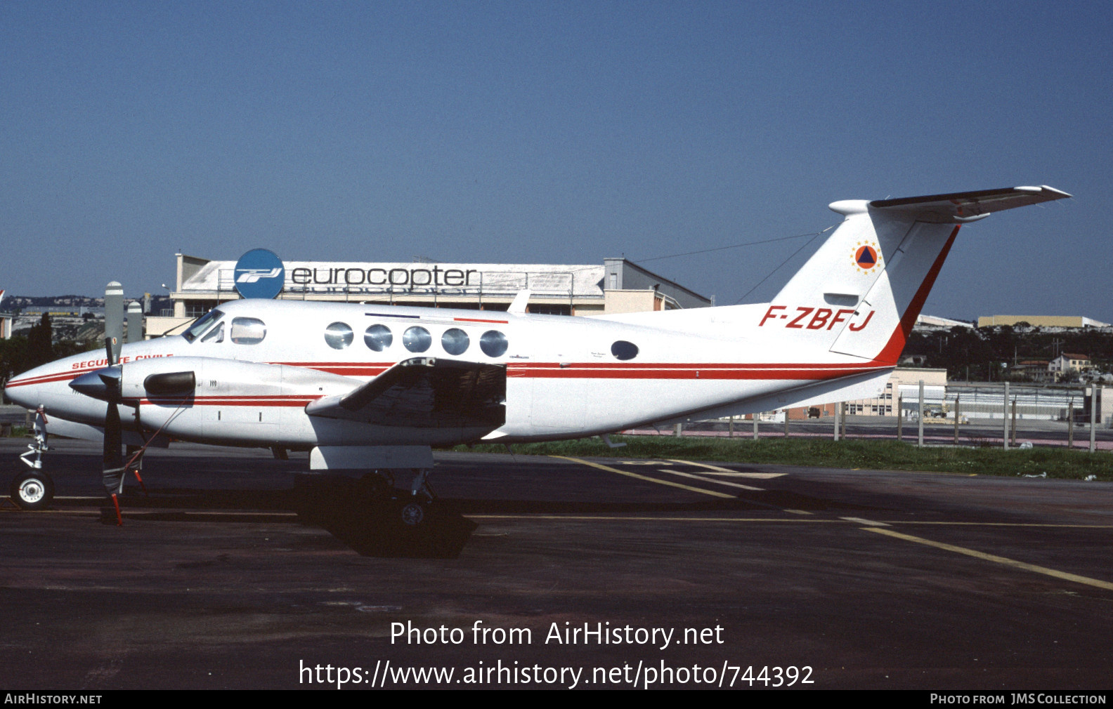 Aircraft Photo of F-ZBFJ | Beech B200 Super King Air | Sécurité Civile | AirHistory.net #744392