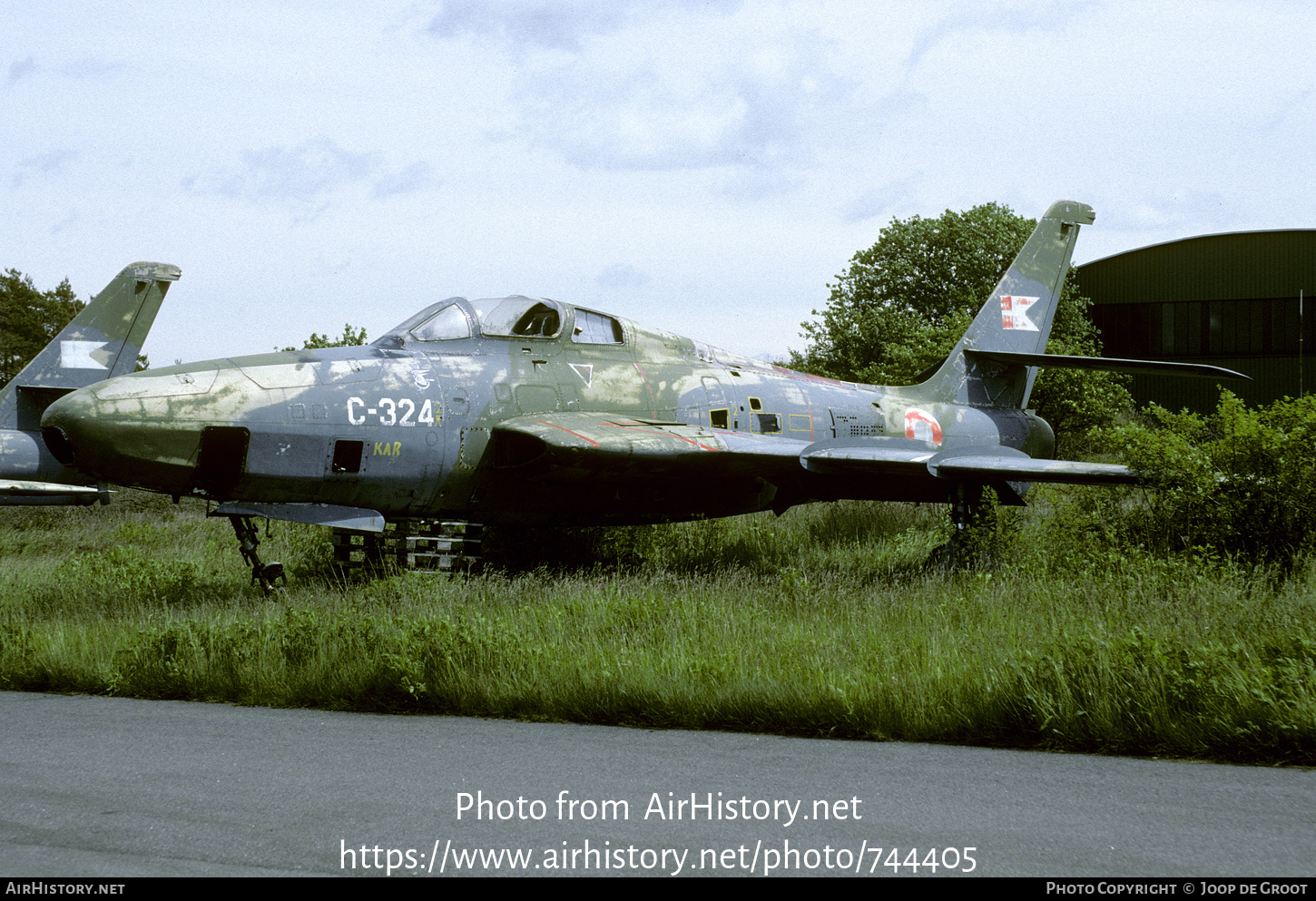 Aircraft Photo of C-324 | Republic RF-84F Thunderflash | Denmark - Air Force | AirHistory.net #744405