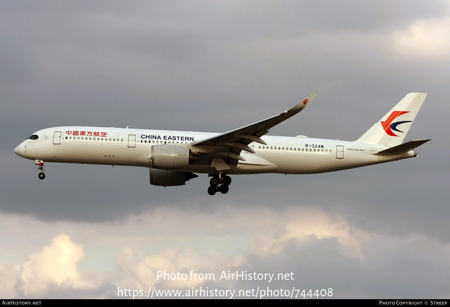 Aircraft Photo of B-324W | Airbus A350-941 | China Eastern Airlines | AirHistory.net #744408