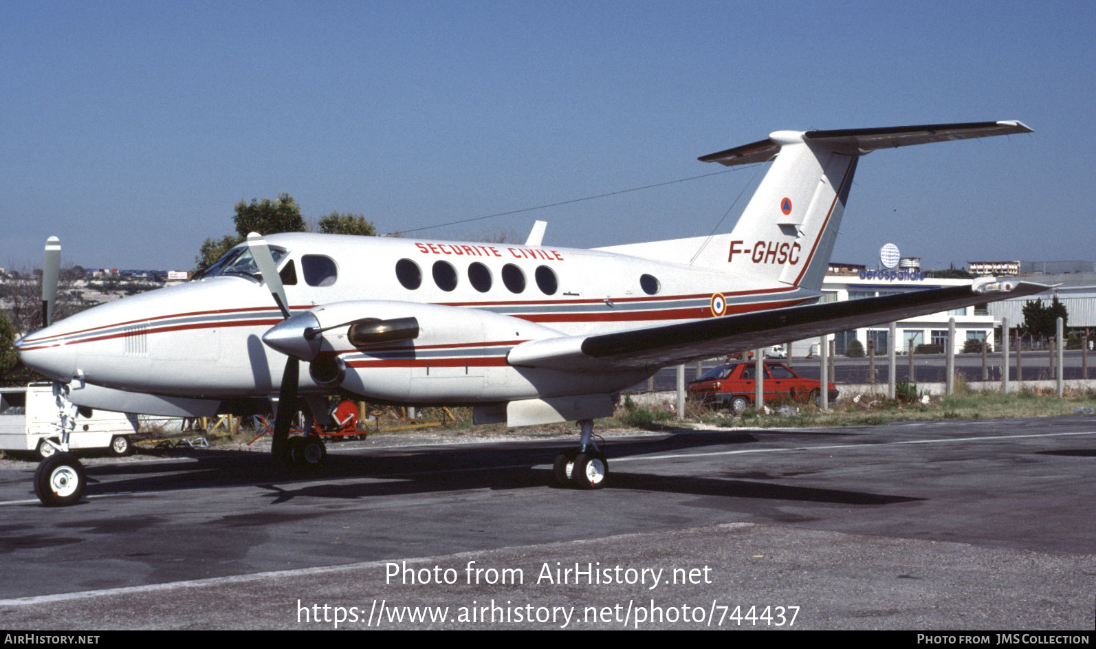 Aircraft Photo of F-GHSC | Beech B200 Super King Air | Sécurité Civile | AirHistory.net #744437