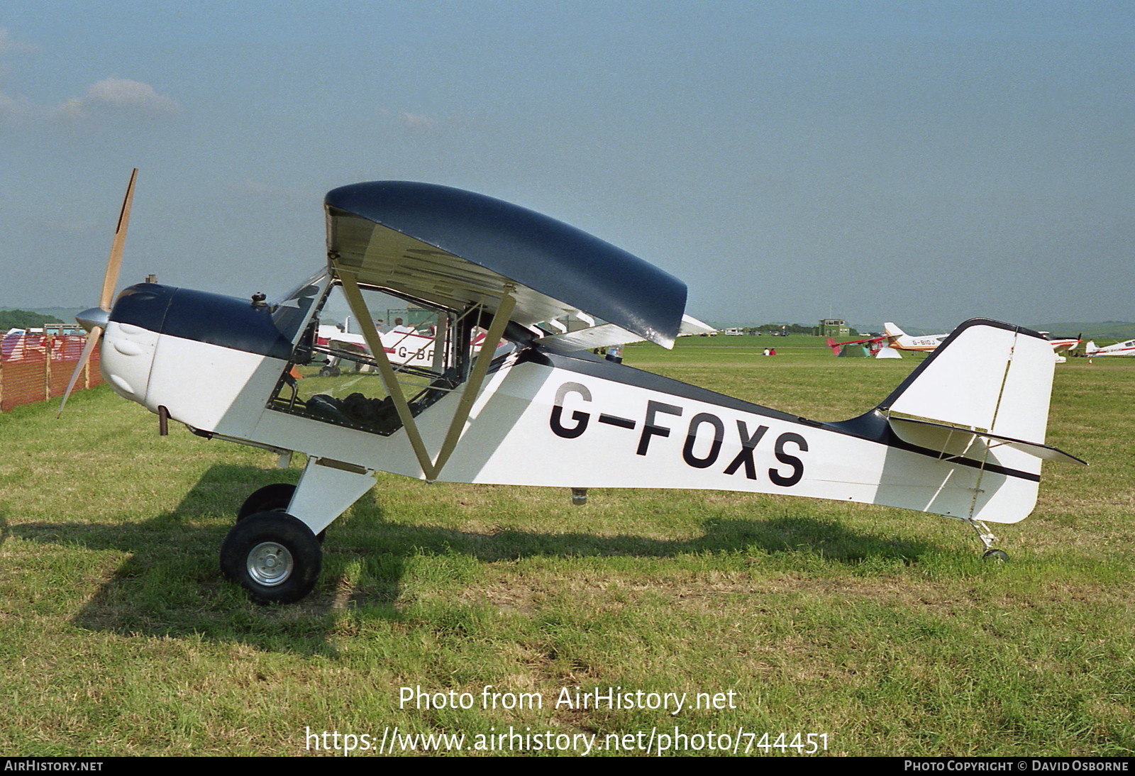 Aircraft Photo of G-FOXS | Denney Kitfox 2 | AirHistory.net #744451