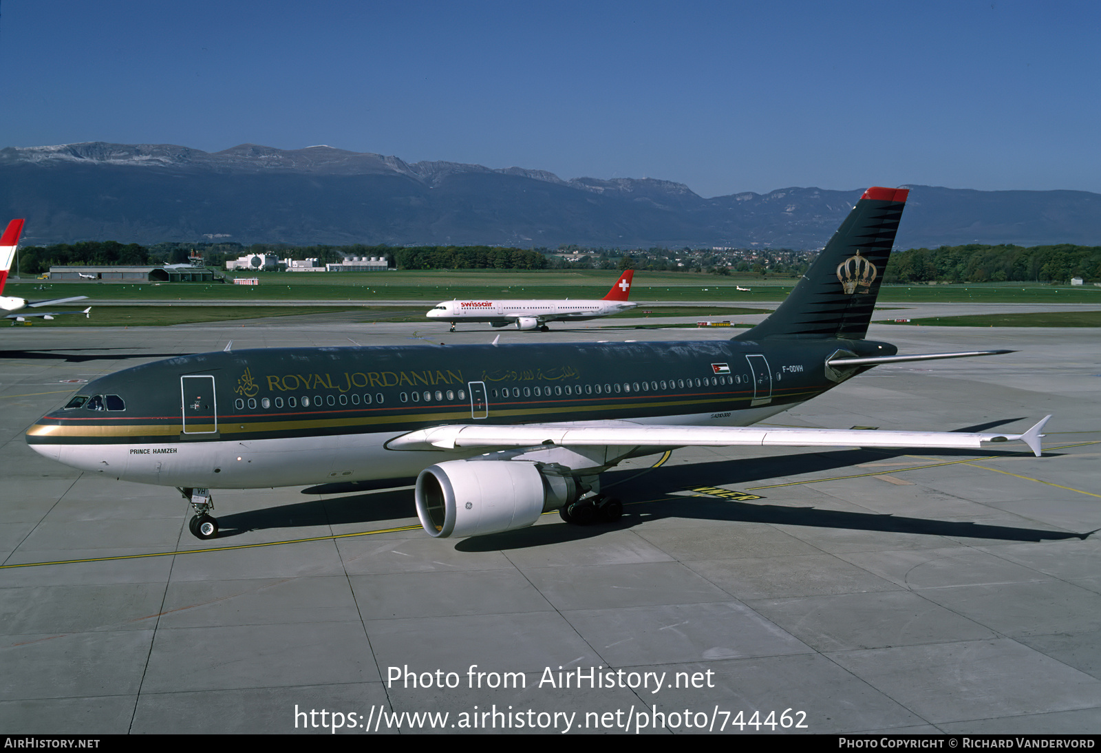 Aircraft Photo of F-ODVH | Airbus A310-304 | Royal Jordanian Airlines | AirHistory.net #744462