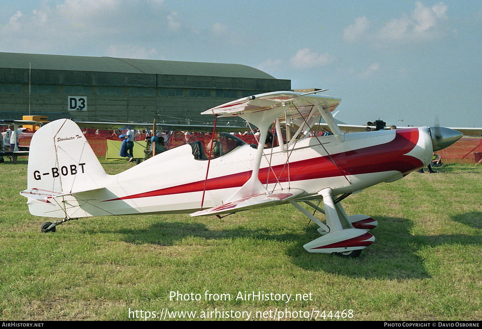 Aircraft Photo of G-BOBT | Stolp SA-300 Starduster Too | AirHistory.net #744468