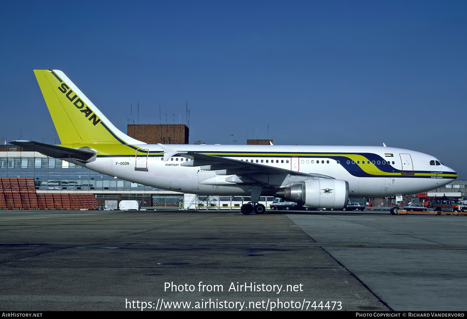 Aircraft Photo of F-OGQN | Airbus A310-304 | Sudan Airways | AirHistory.net #744473