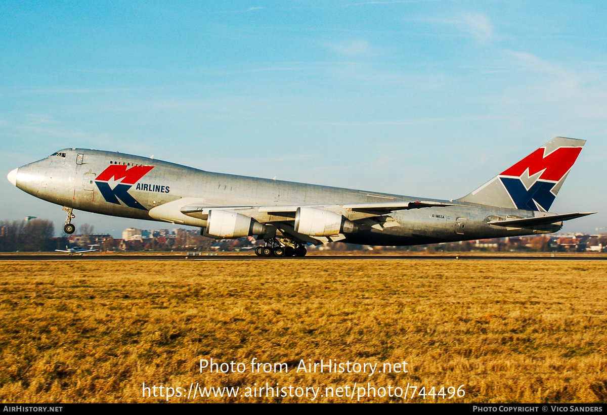 Aircraft Photo of G-MKGA | Boeing 747-2R7F/SCD | MK Airlines | AirHistory.net #744496