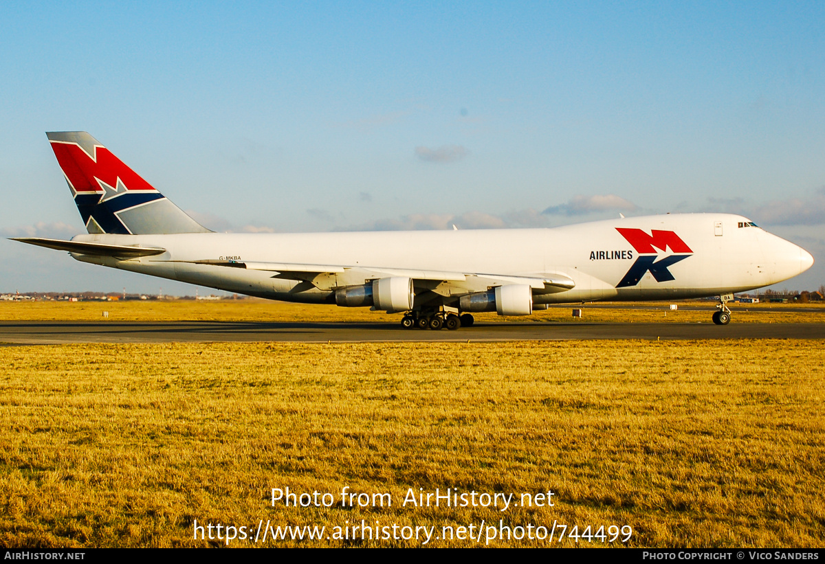 Aircraft Photo of G-MKBA | Boeing 747-2B5F/SCD | MK Airlines | AirHistory.net #744499