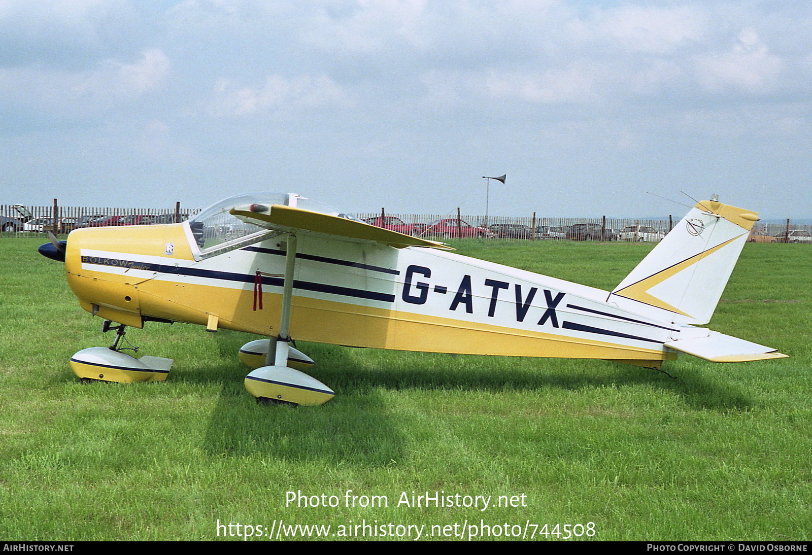 Aircraft Photo of G-ATVX | Bölkow Bo-208C Junior | AirHistory.net #744508