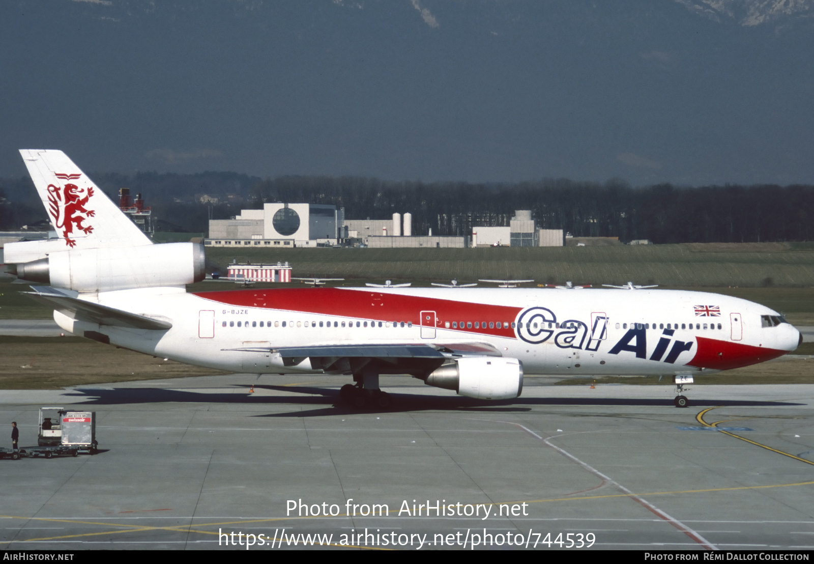 Aircraft Photo of G-BJZE | McDonnell Douglas DC-10-10 | Cal Air International | AirHistory.net #744539