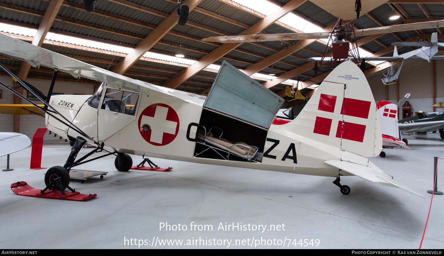 Aircraft Photo of OY-DZA | SAI KZ IIIU-2 | Dansk Veteranflysamling | Zone-Redningskorpset - Zonen | AirHistory.net #744549