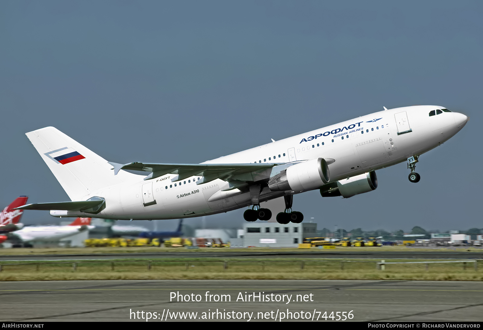 Aircraft Photo of F-OGYT | Airbus A310-324 | Aeroflot | AirHistory.net #744556