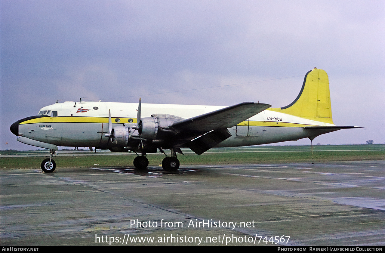 Aircraft Photo of LN-MOB | Douglas C-54E Skymaster | FAO Airlift - Food and Agriculture Organization | AirHistory.net #744567