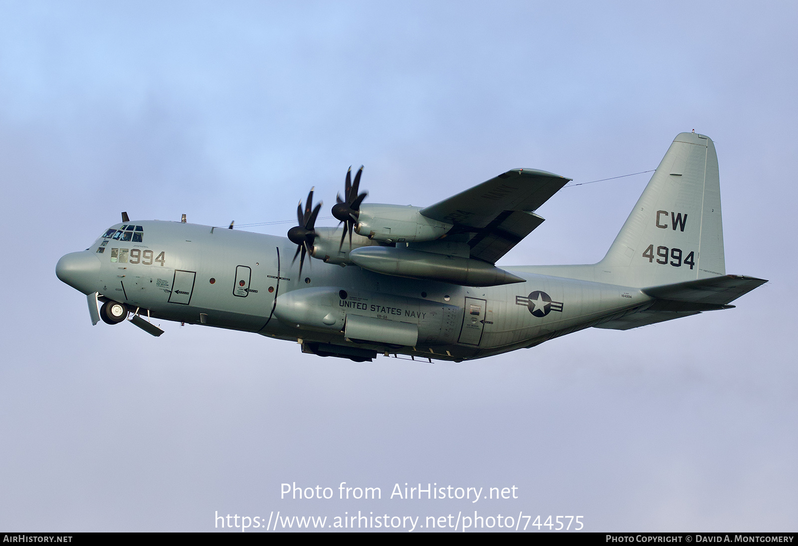 Aircraft Photo of 164994 / 4994 | Lockheed C-130T Hercules (L-382) | USA - Navy | AirHistory.net #744575