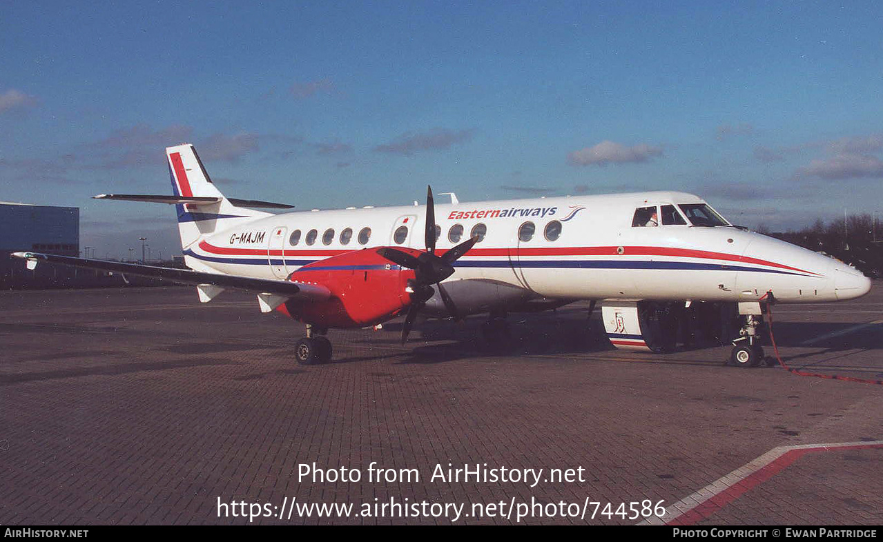 Aircraft Photo of G-MAJM | British Aerospace Jetstream 41 | Eastern Airways | AirHistory.net #744586