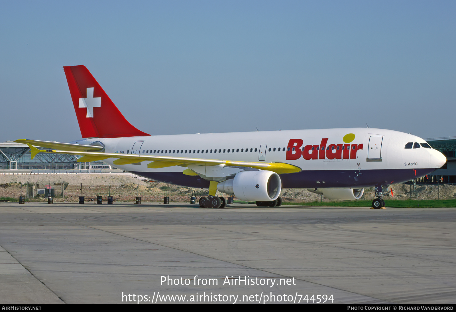 Aircraft Photo of HB-IPK | Airbus A310-322/ET | Balair | AirHistory.net #744594