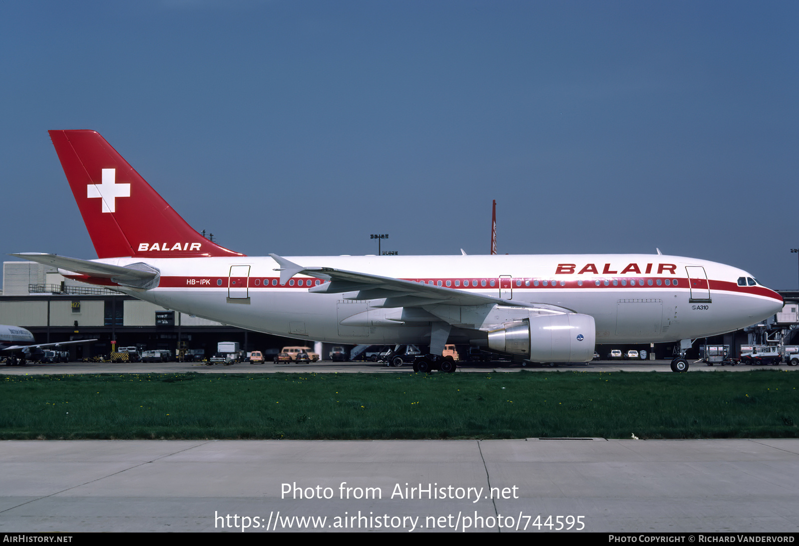 Aircraft Photo of HB-IPK | Airbus A310-322/ET | Balair | AirHistory.net #744595