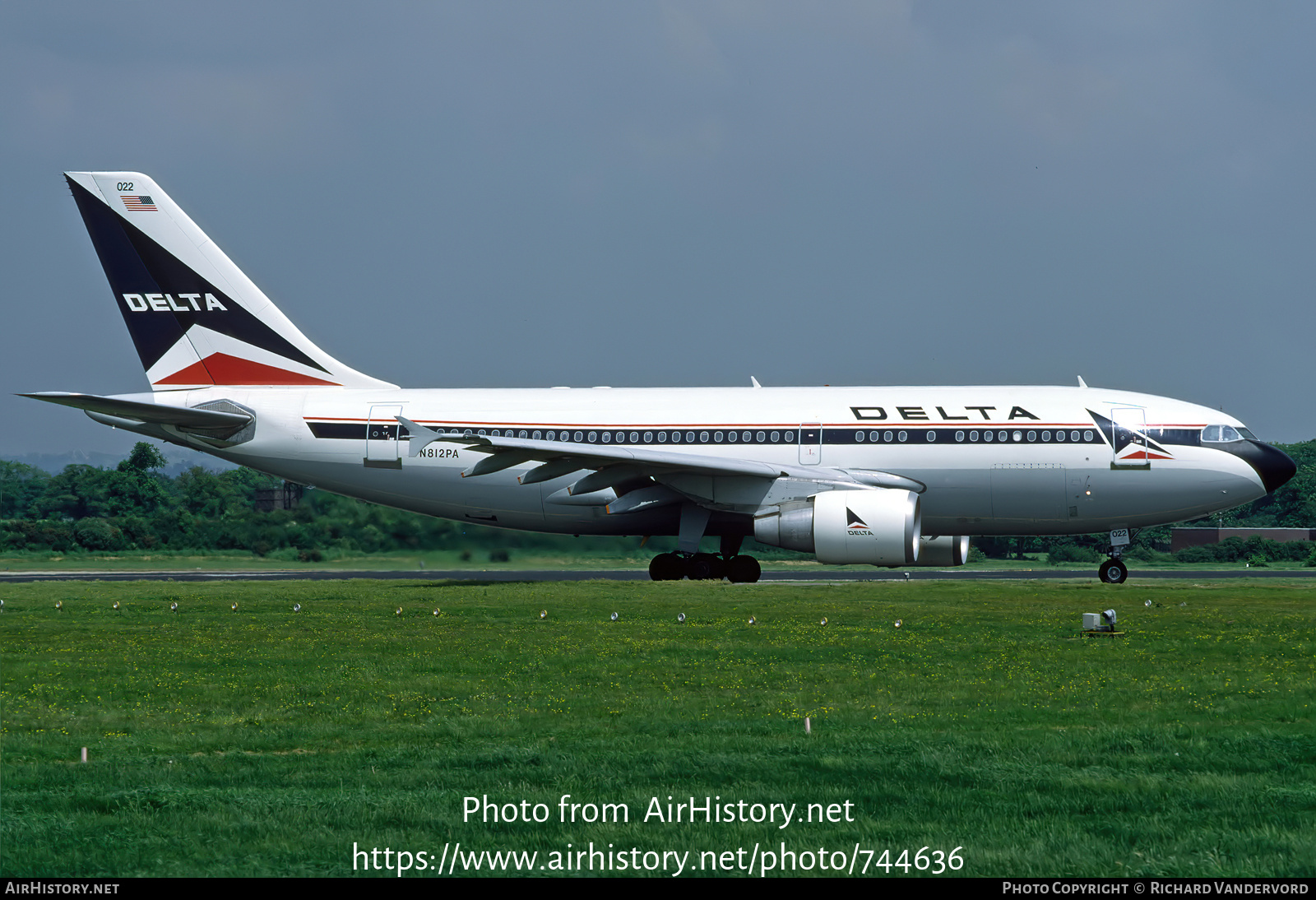 Aircraft Photo of N812PA | Airbus A310-324/ET | Delta Air Lines | AirHistory.net #744636