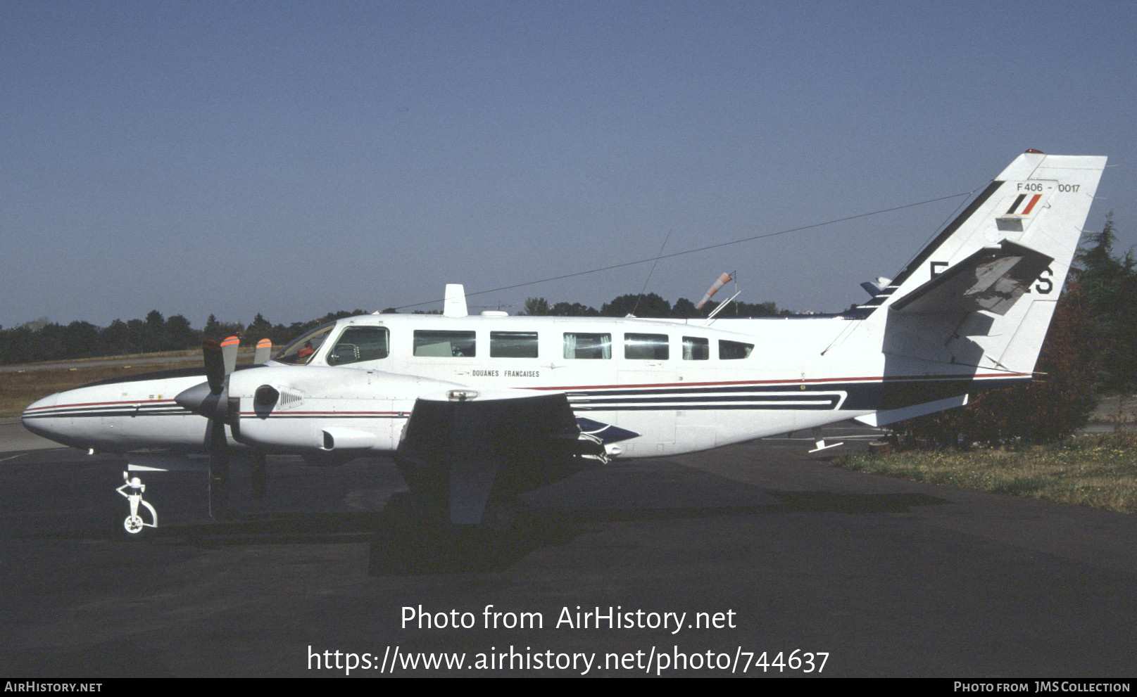 Aircraft Photo of F-ZBES | Reims F406 Vigilant | France - Customs | AirHistory.net #744637