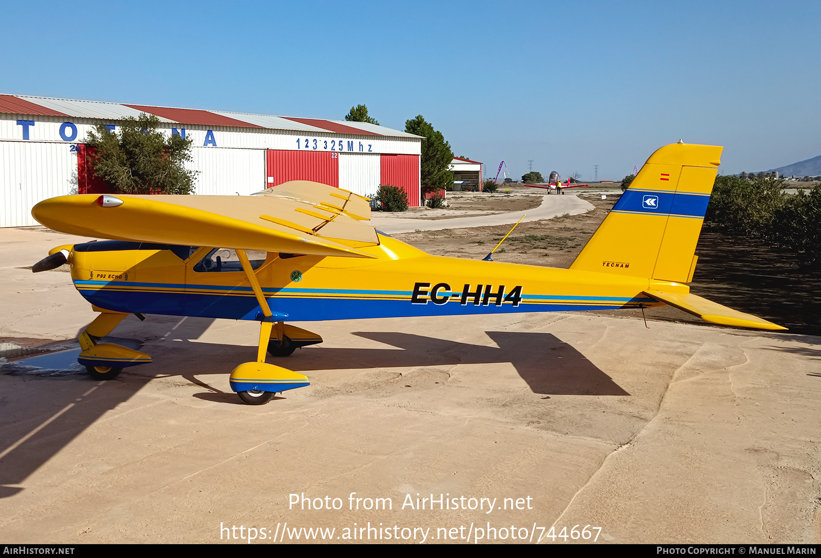 Aircraft Photo of EC-HH4 | Tecnam P-92 Echo | AirHistory.net #744667