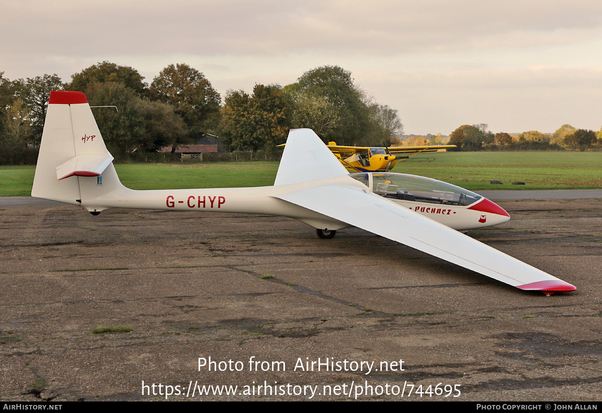 Aircraft Photo of G-CHYP | PZL-Bielsko SZD-50-3 Puchacz | AirHistory.net #744695