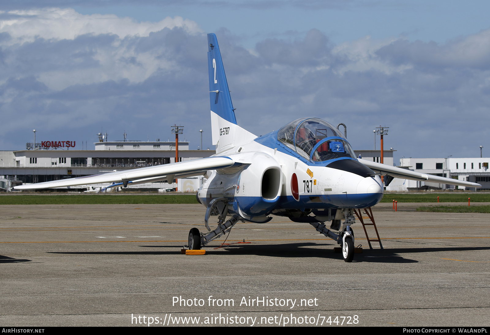 Aircraft Photo of 06-5787 | Kawasaki T-4 | Japan - Air Force | AirHistory.net #744728