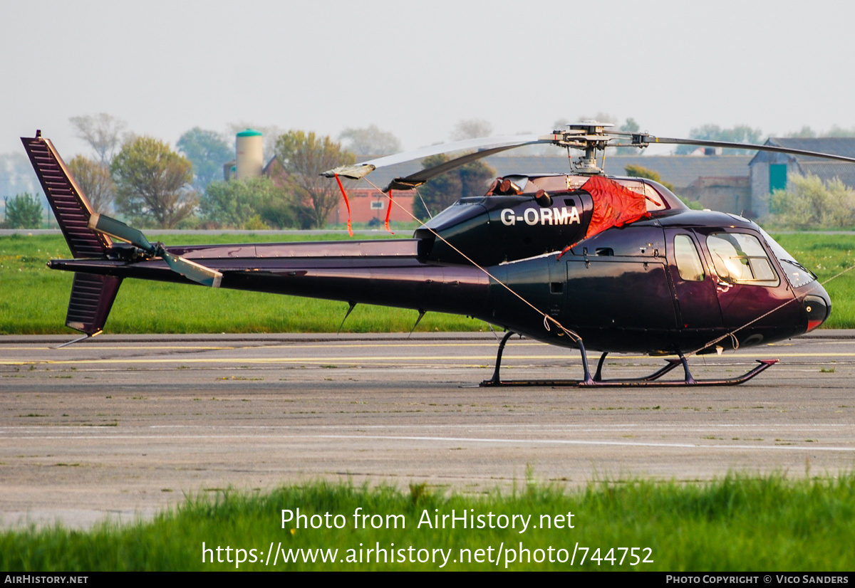 Aircraft Photo of G-ORMA | Aerospatiale AS-355F-1 Ecureuil 2 | AirHistory.net #744752