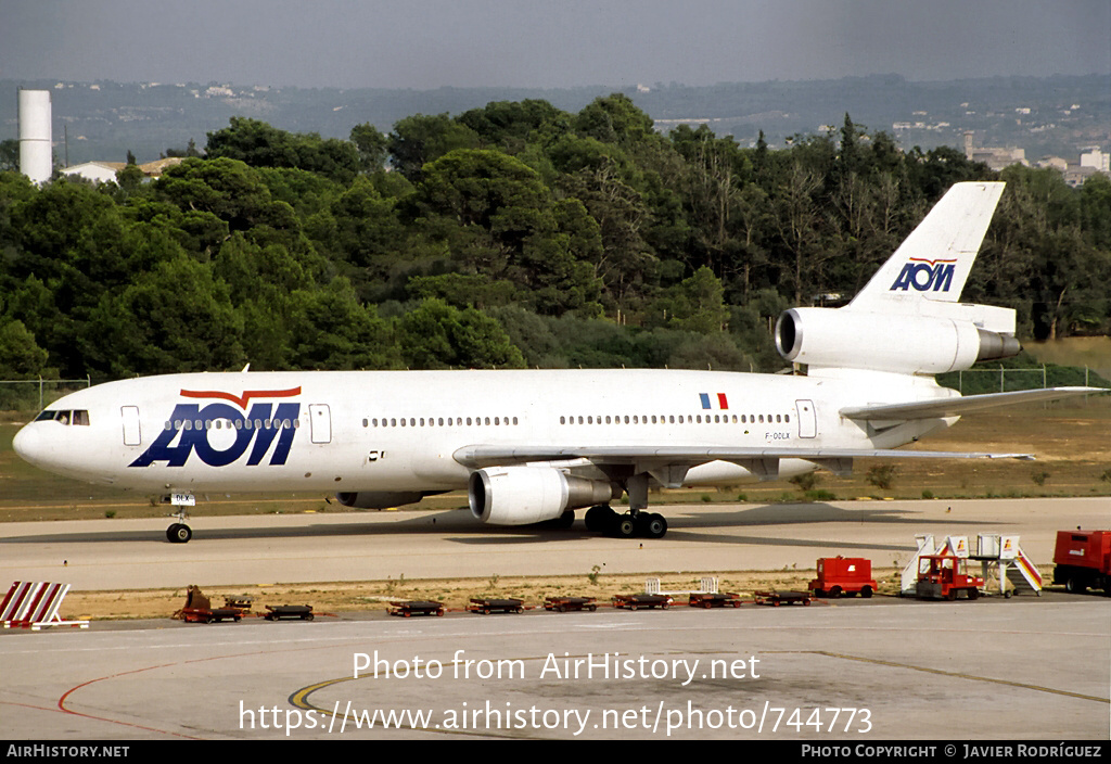 Aircraft Photo of F-ODLX | McDonnell Douglas DC-10-30 | AOM French Airlines | AirHistory.net #744773