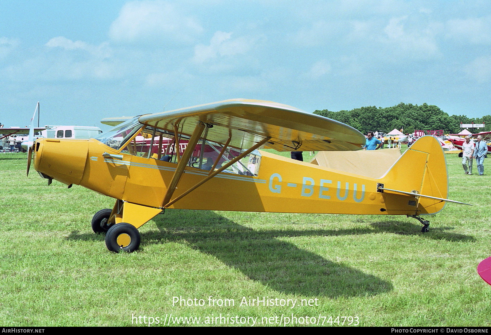 Aircraft Photo of G-BEUU | Piper L-18C Super Cub | AirHistory.net #744793