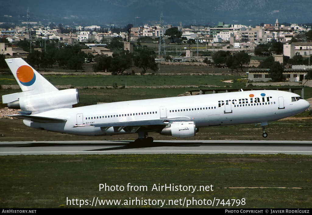 Aircraft Photo of OY-CNY | McDonnell Douglas DC-10-10 | Premiair | AirHistory.net #744798