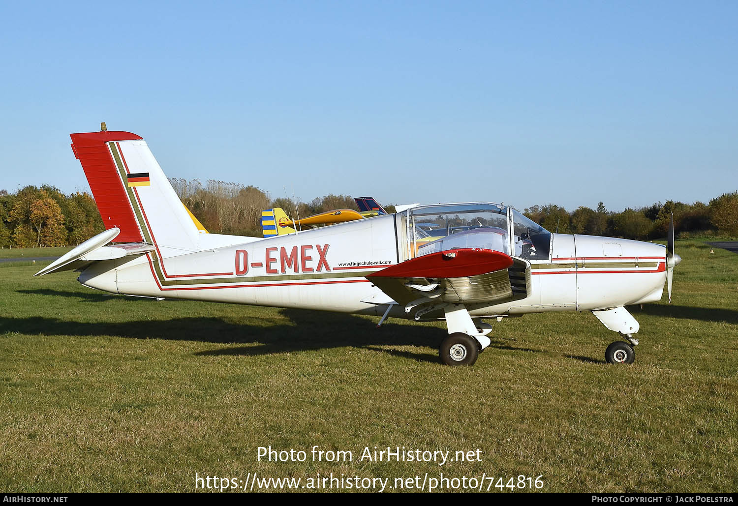 Aircraft Photo of D-EMEX | Socata MS-880B Rallye Club | Flugschule Rall | AirHistory.net #744816