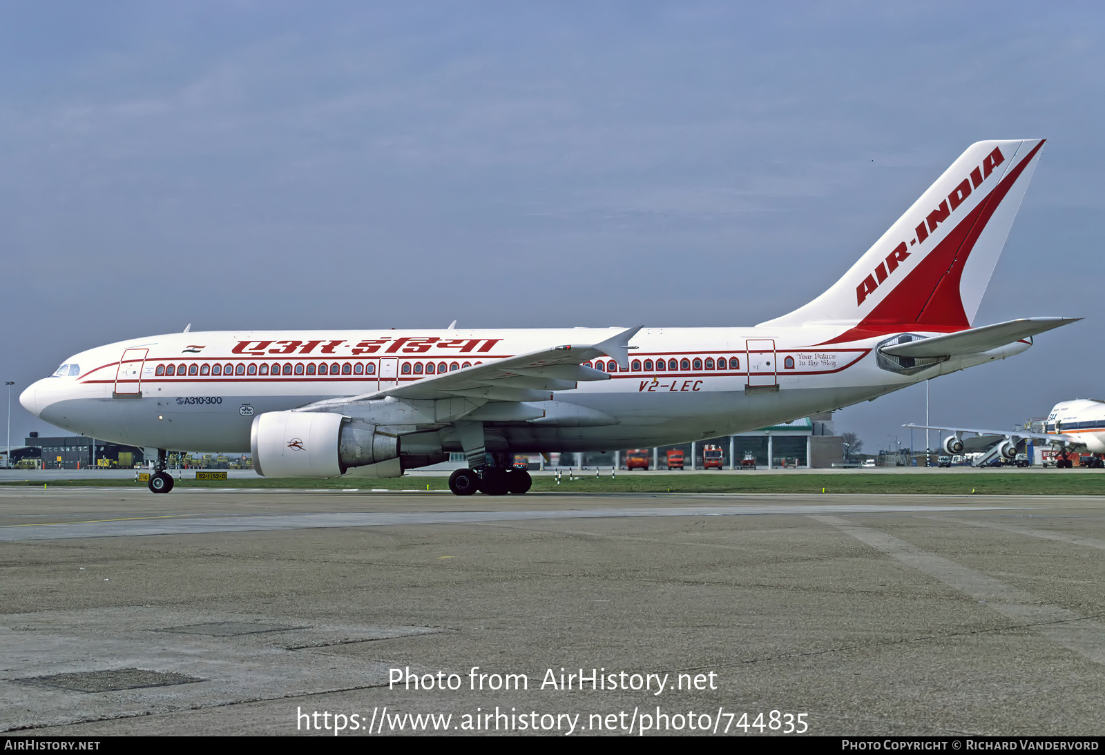 Aircraft Photo of V2-LEC | Airbus A310-324 | Air India | AirHistory.net #744835