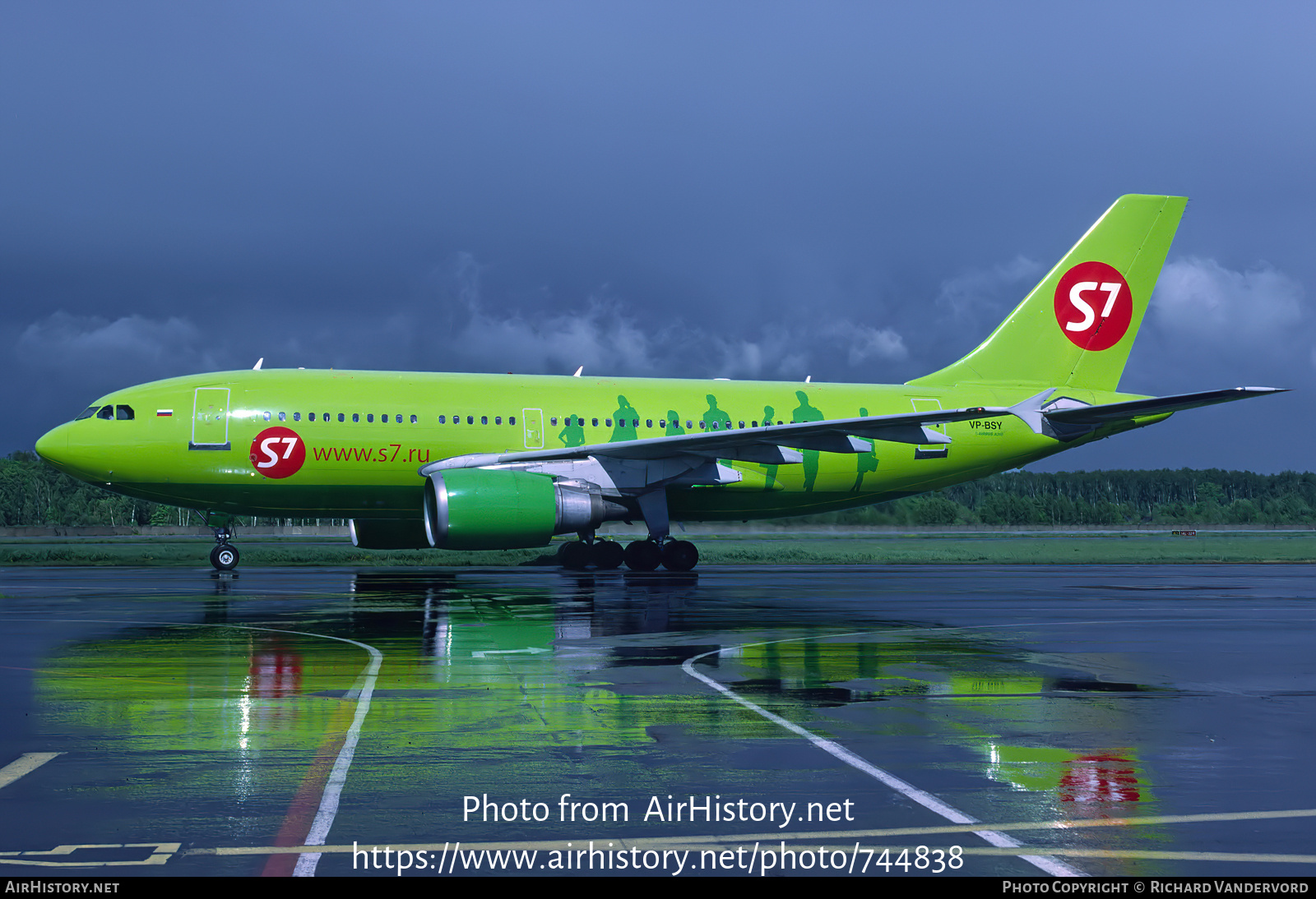 Aircraft Photo of VP-BSY | Airbus A310-204 | S7 Airlines | AirHistory.net #744838