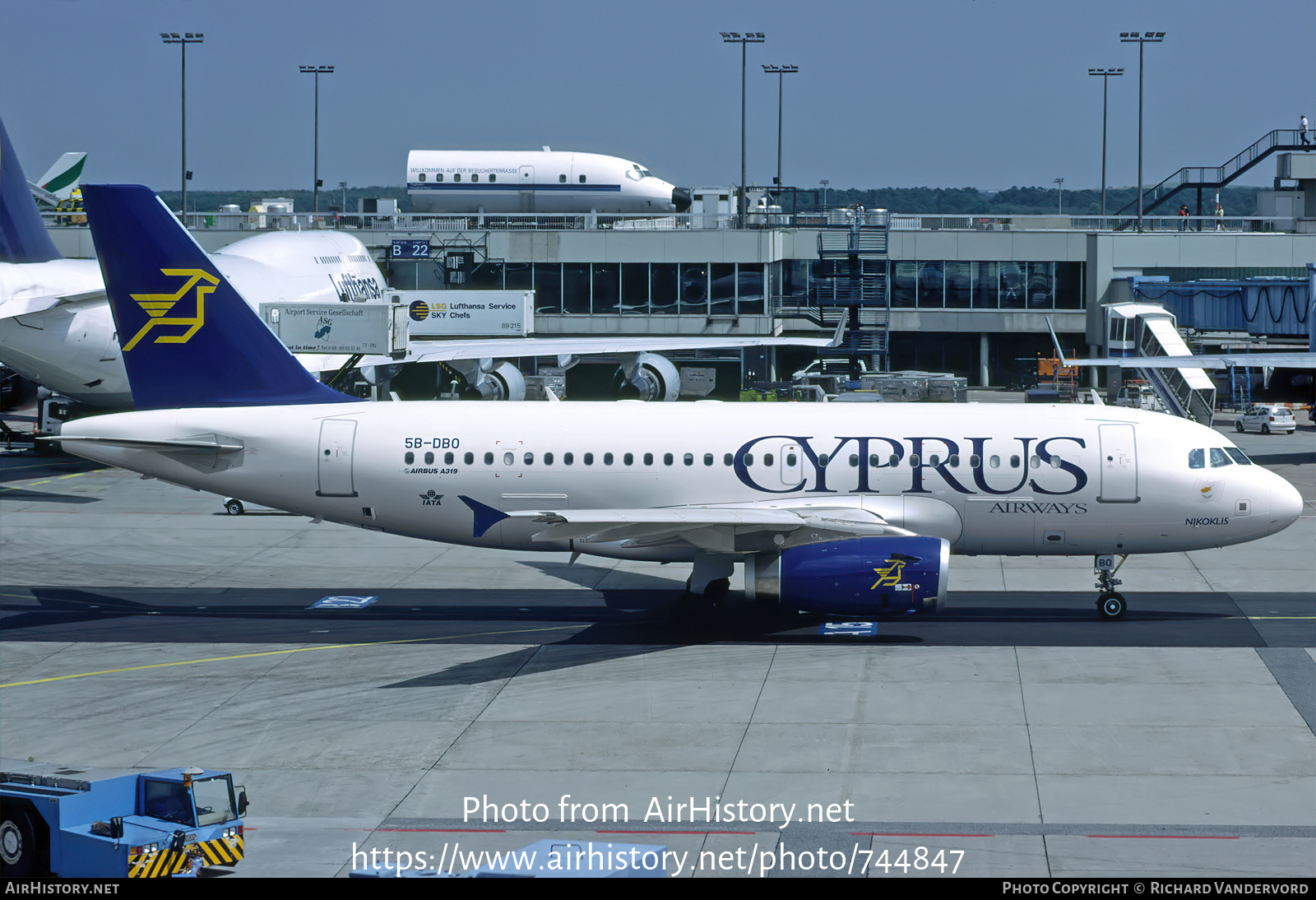 Aircraft Photo of 5B-DBO | Airbus A319-132 | Cyprus Airways | AirHistory.net #744847