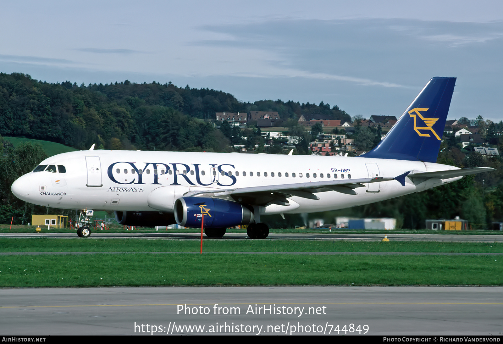 Aircraft Photo of 5B-DBP | Airbus A319-132 | Cyprus Airways | AirHistory.net #744849