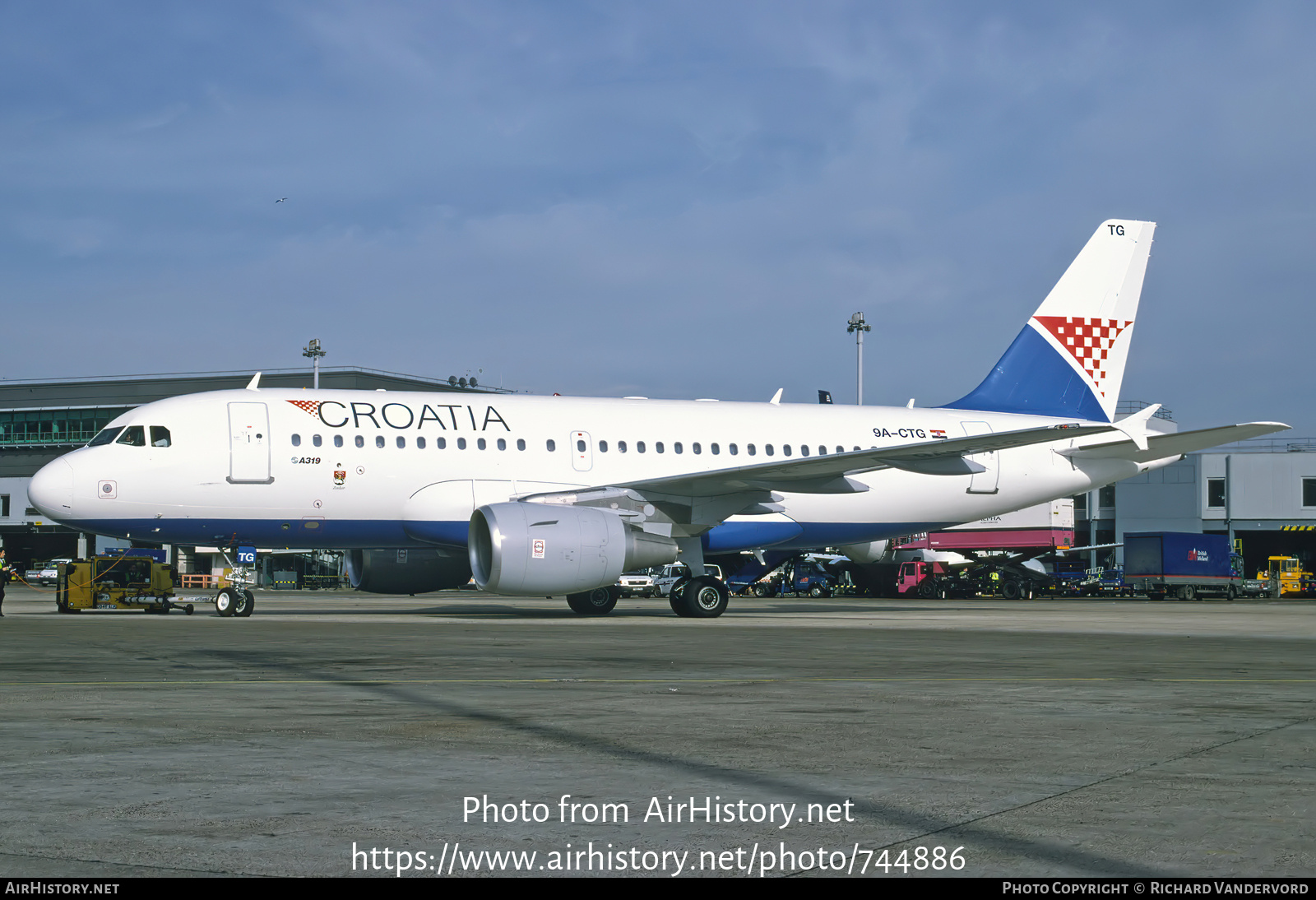 Aircraft Photo of 9A-CTG | Airbus A319-112 | Croatia Airlines | AirHistory.net #744886