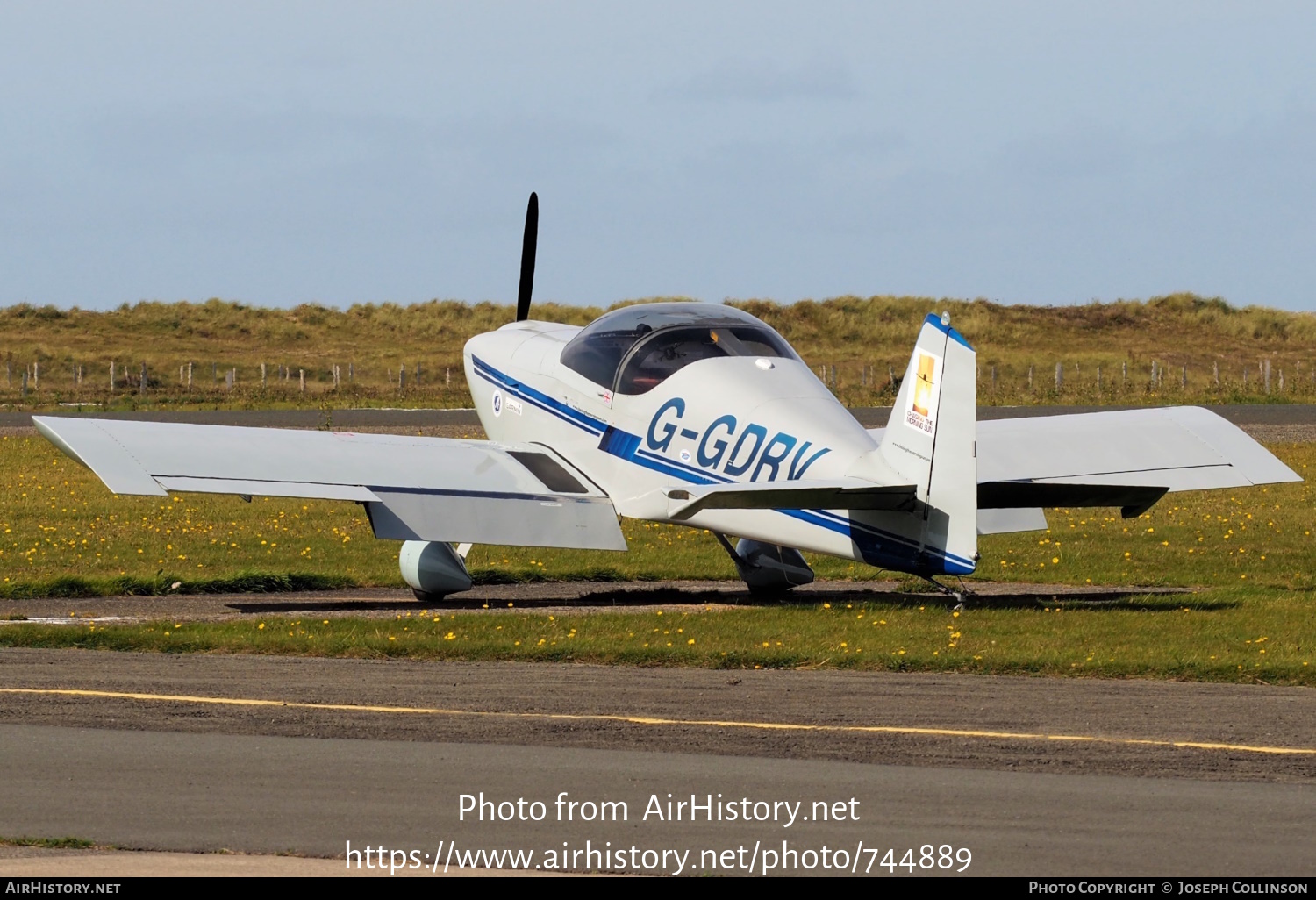 Aircraft Photo of G-GDRV | Van's RV-6 | AirHistory.net #744889