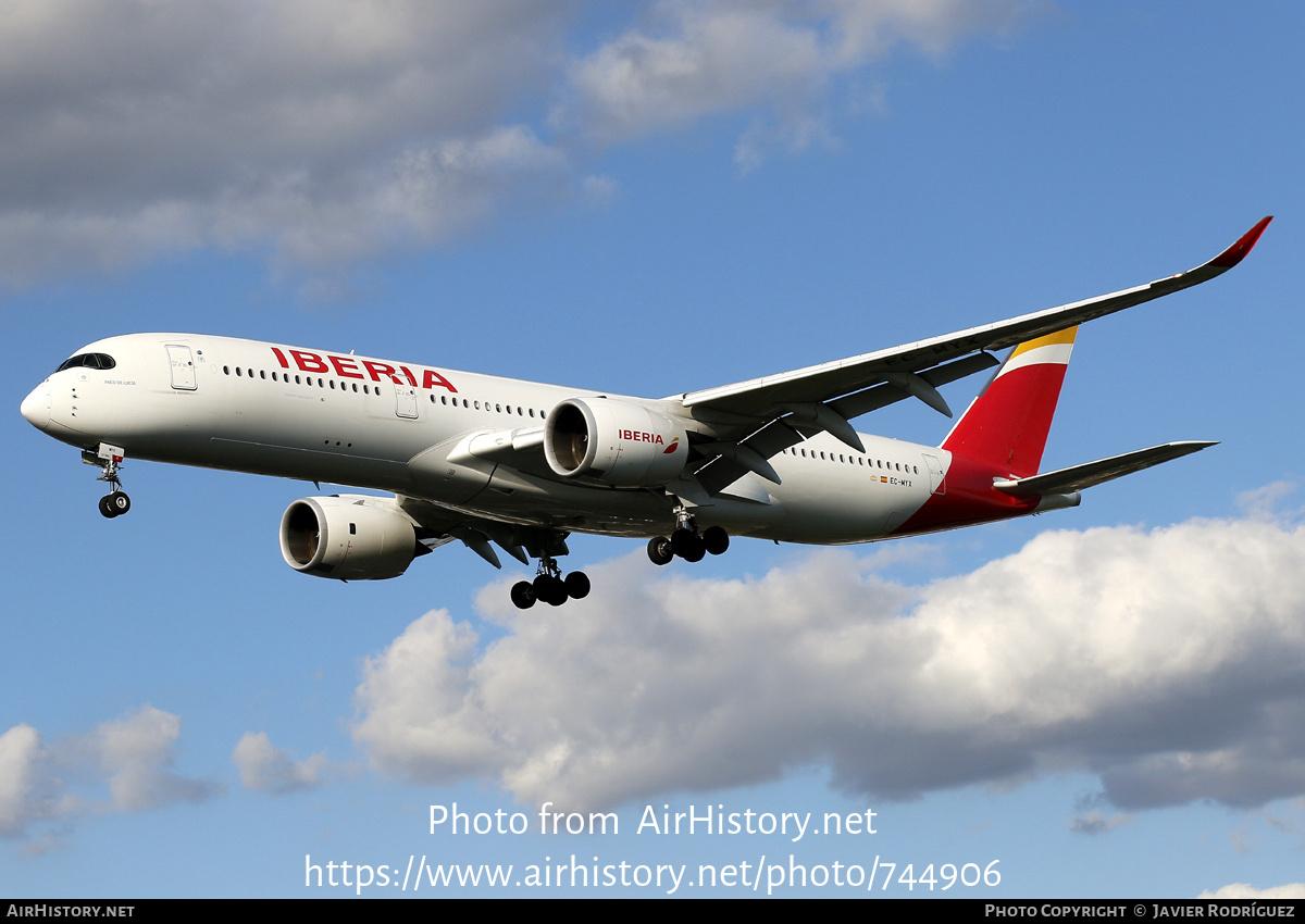 Aircraft Photo of EC-MYX | Airbus A350-941 | Iberia | AirHistory.net #744906