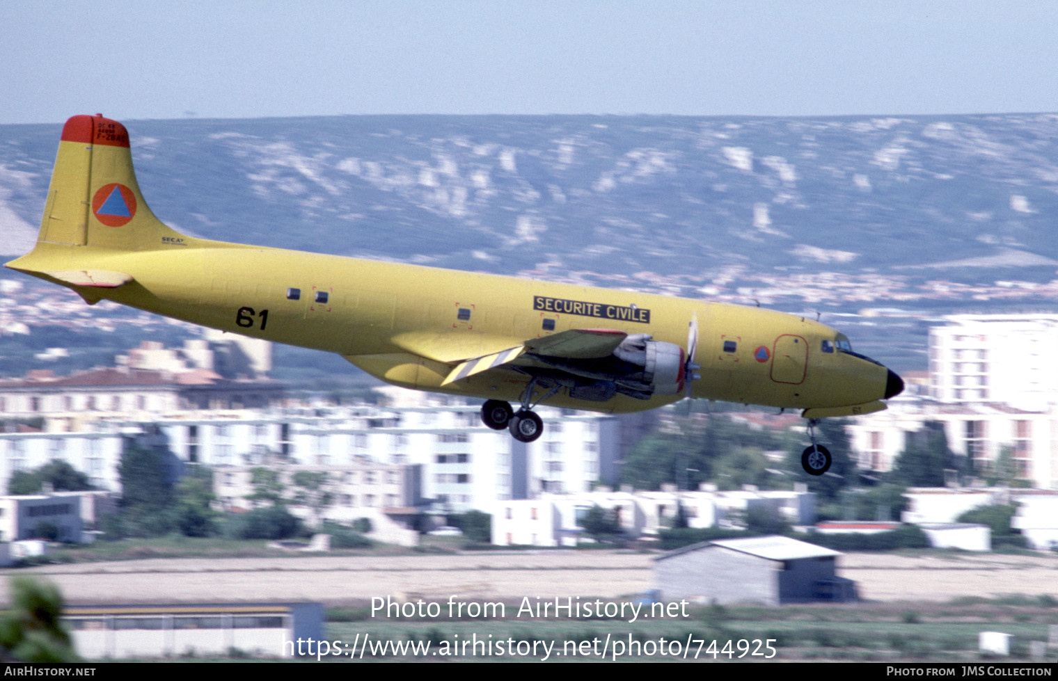 Aircraft Photo of F-ZBAC | Douglas DC-6B | Sécurité Civile | AirHistory.net #744925