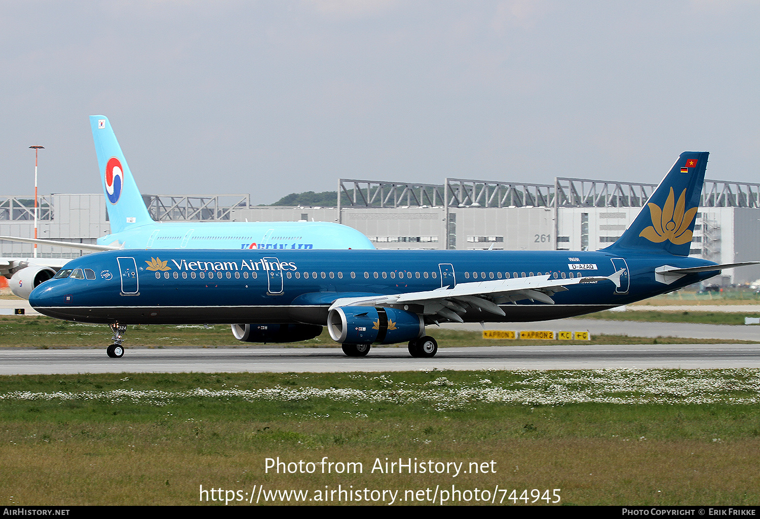 Aircraft Photo of D-AZAQ | Airbus A321-231 | Vietnam Airlines | AirHistory.net #744945