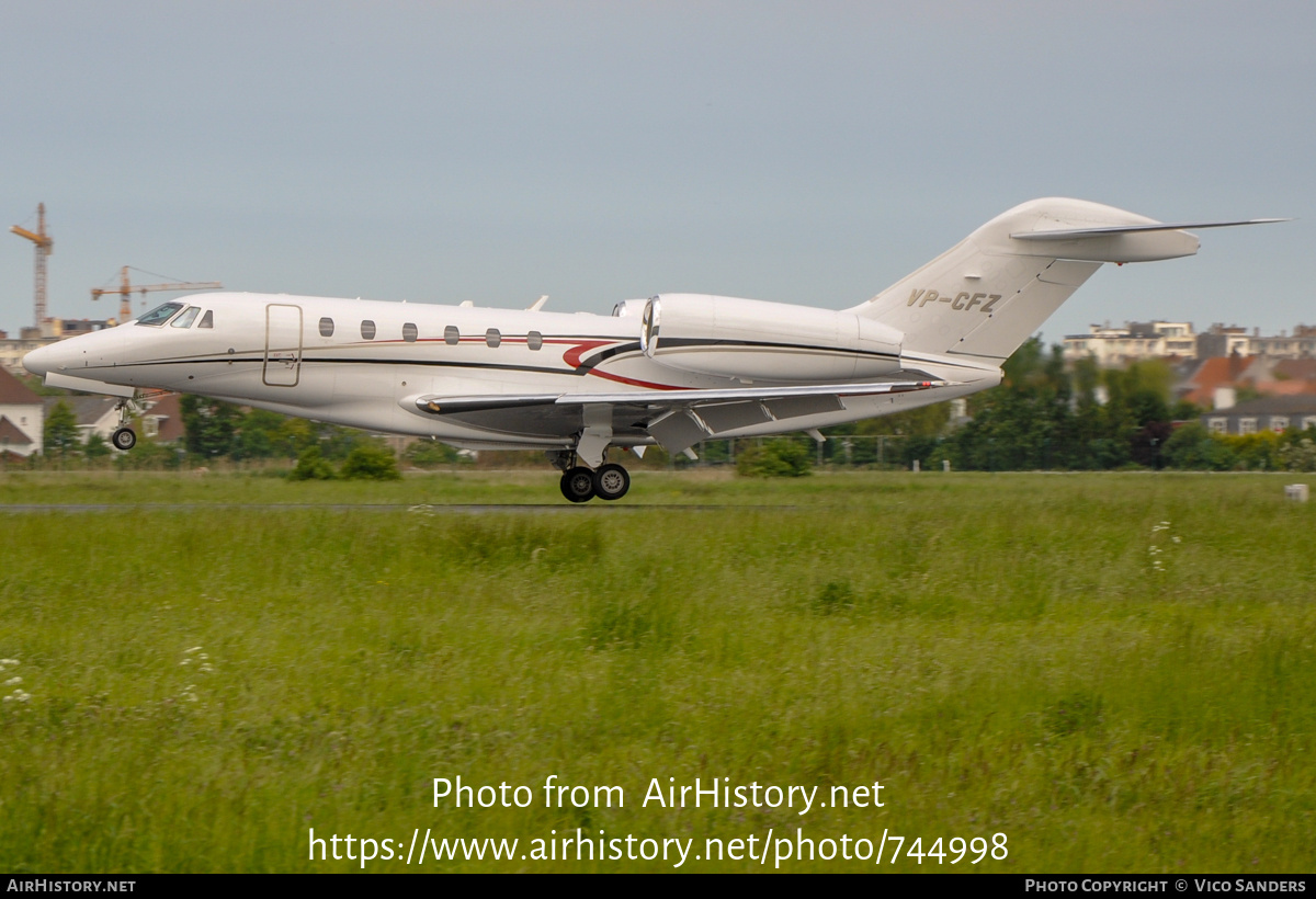 Aircraft Photo of VP-CFZ | Cessna 750 Citation X | AirHistory.net #744998