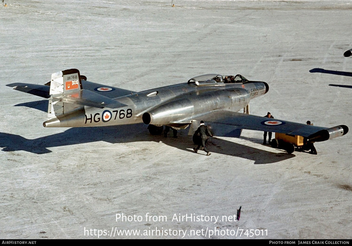 Aircraft Photo of 18768 | Avro Canada CF-100 Canuck Mk.5 | Canada - Air Force | AirHistory.net #745011